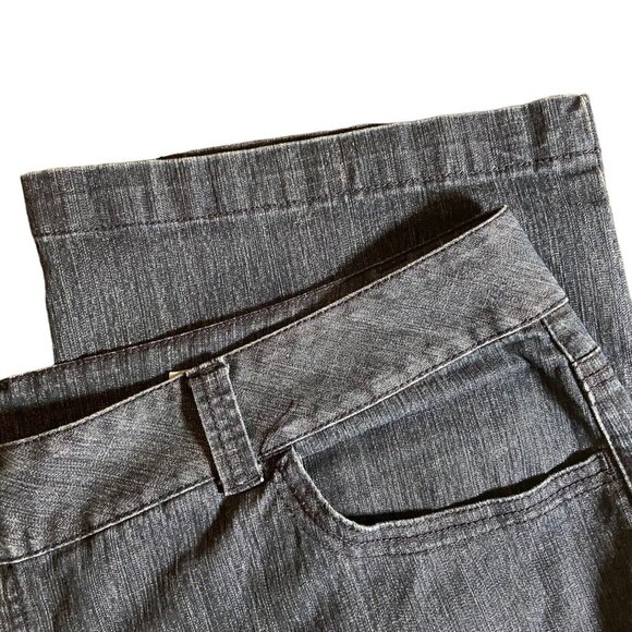 Denim & Company Clinton Kelly Blue Denim Jeans Plus 26W Embroidered Straight Leg - Picture 7 of 9